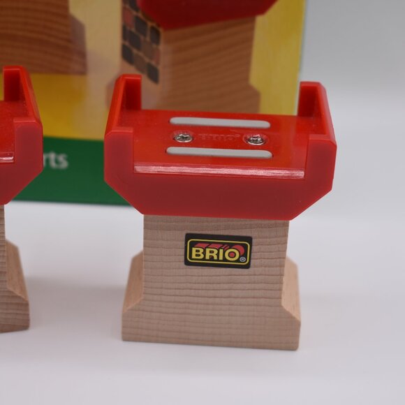BRIO Super Supports #33254 Raised Track Bridge Supports Wooden Railway - Picture 6 of 6